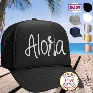 Aloha Lady Paddler Trucker Hat 🌺